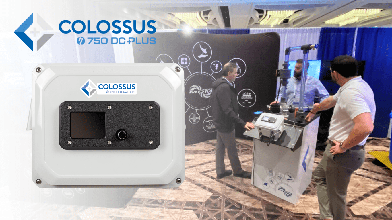 MDM 首席运营官讨论 Colossus 750 泵